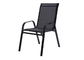 เก้าอี้สวนซ้อน Textilene แบบพกพาสำหรับกลางแจ้งและในร่ม